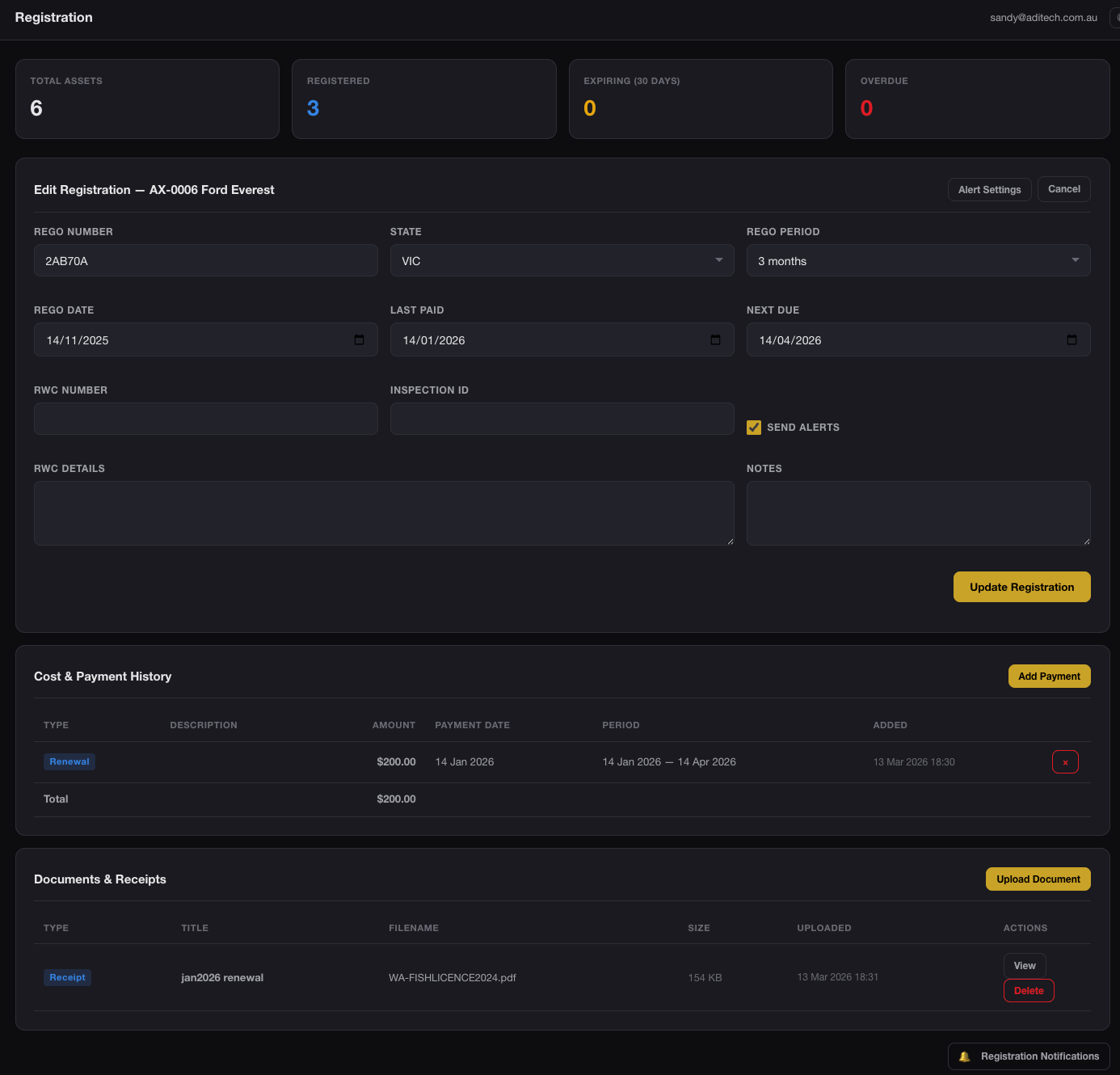 AXITRAQ Timesheets
